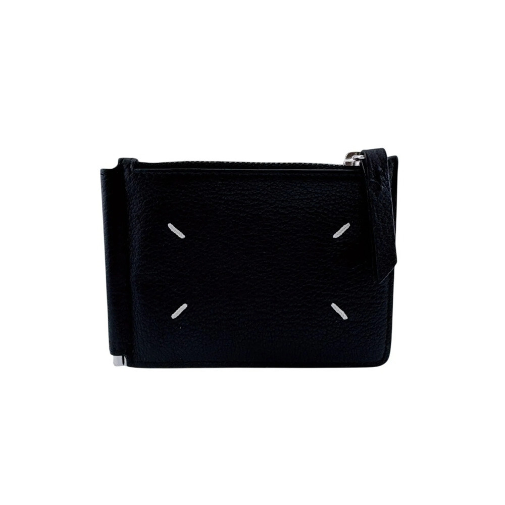 Maison Margiela SA1UI0004 4-stitch coin case, card holder, money clip, bi-fol...